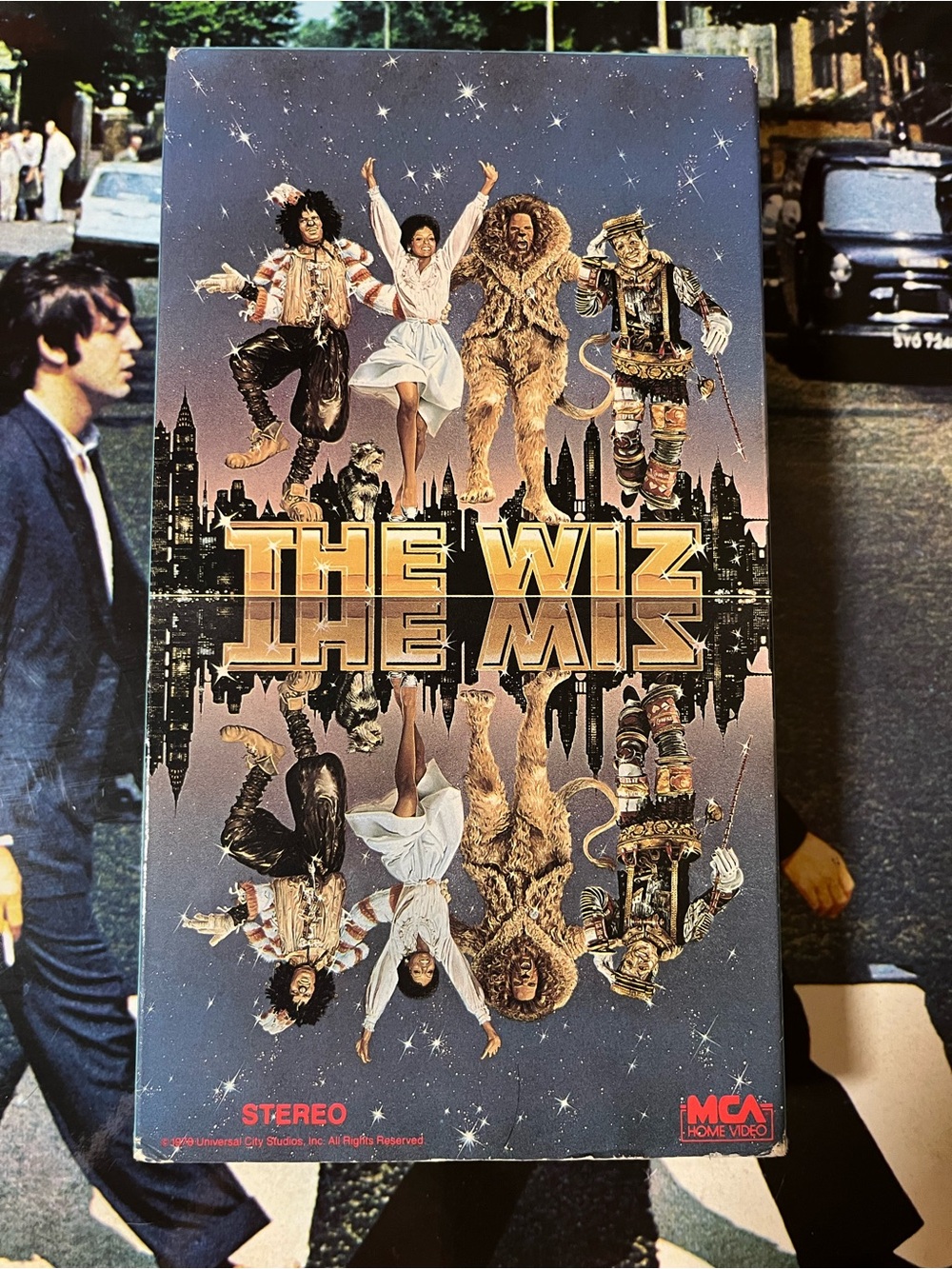 The Wiz VHS hi-fi movie tape 1989 MCA home video Michael Jackson